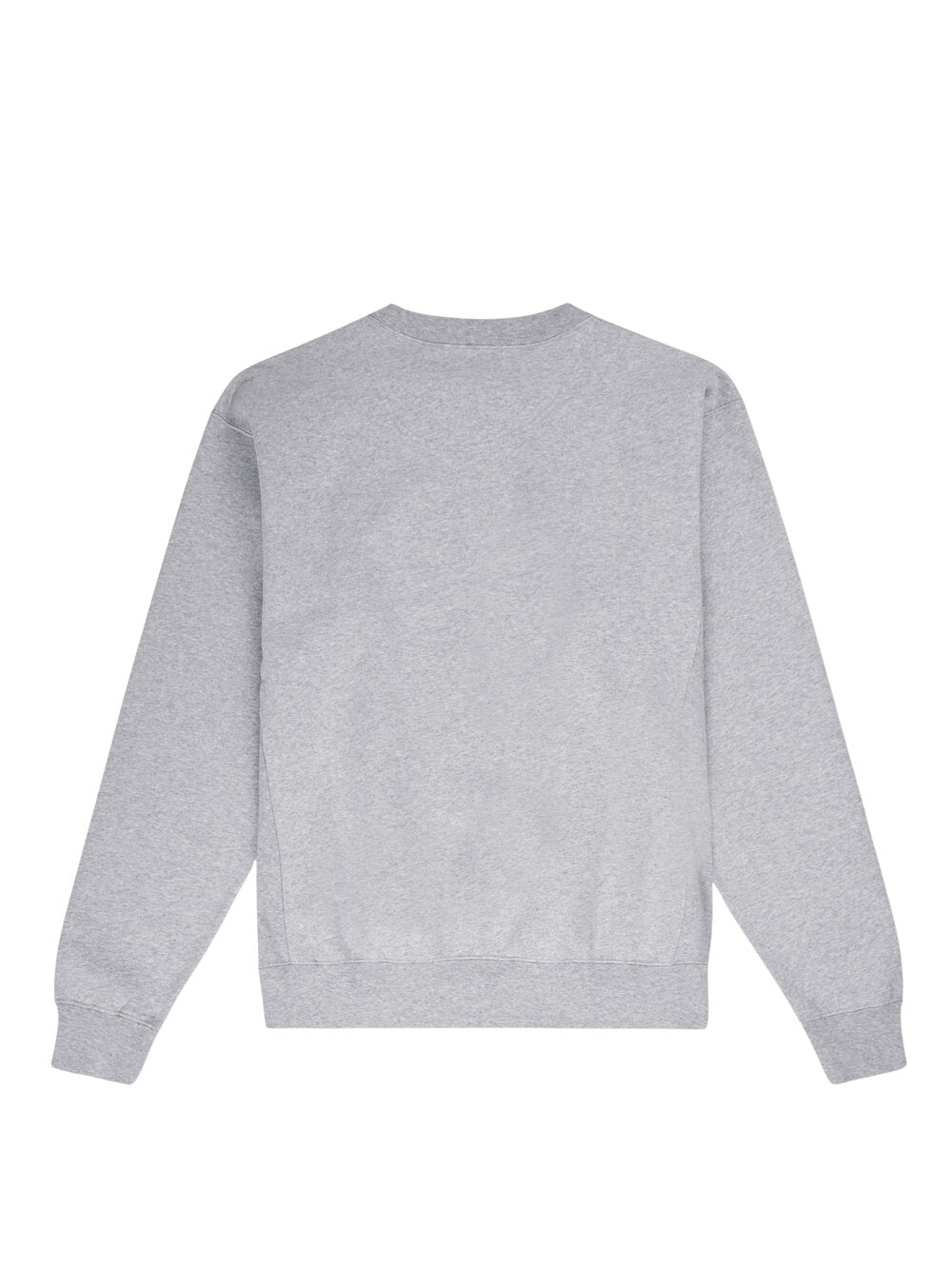 Organic Crew Neck Sweatshirt - Heather Grey
